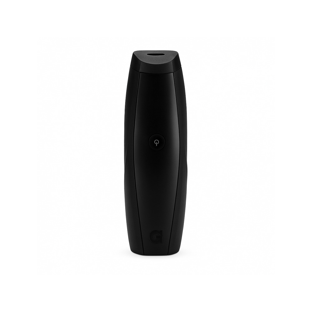 G Pen Elite dry herb vaporizer by Grenco Science showing LED display and body