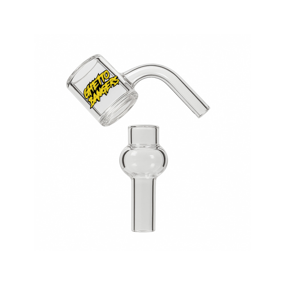 18mm female joint connection detail on the Ghetto Banger quartz nail