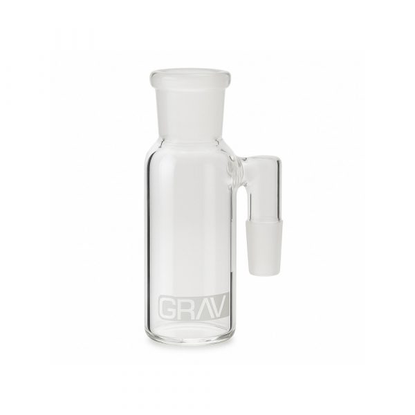 Close-up of the removable Swiss diffused downstem on the GRAV 14mm ash catcher