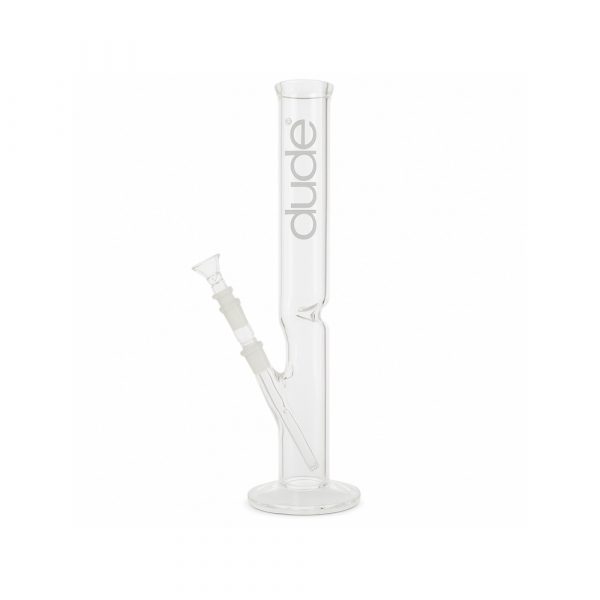 Dude Bongs Lean Back Large Ice Twist Bong Set 41cm sci-glass water bong with aluminium box