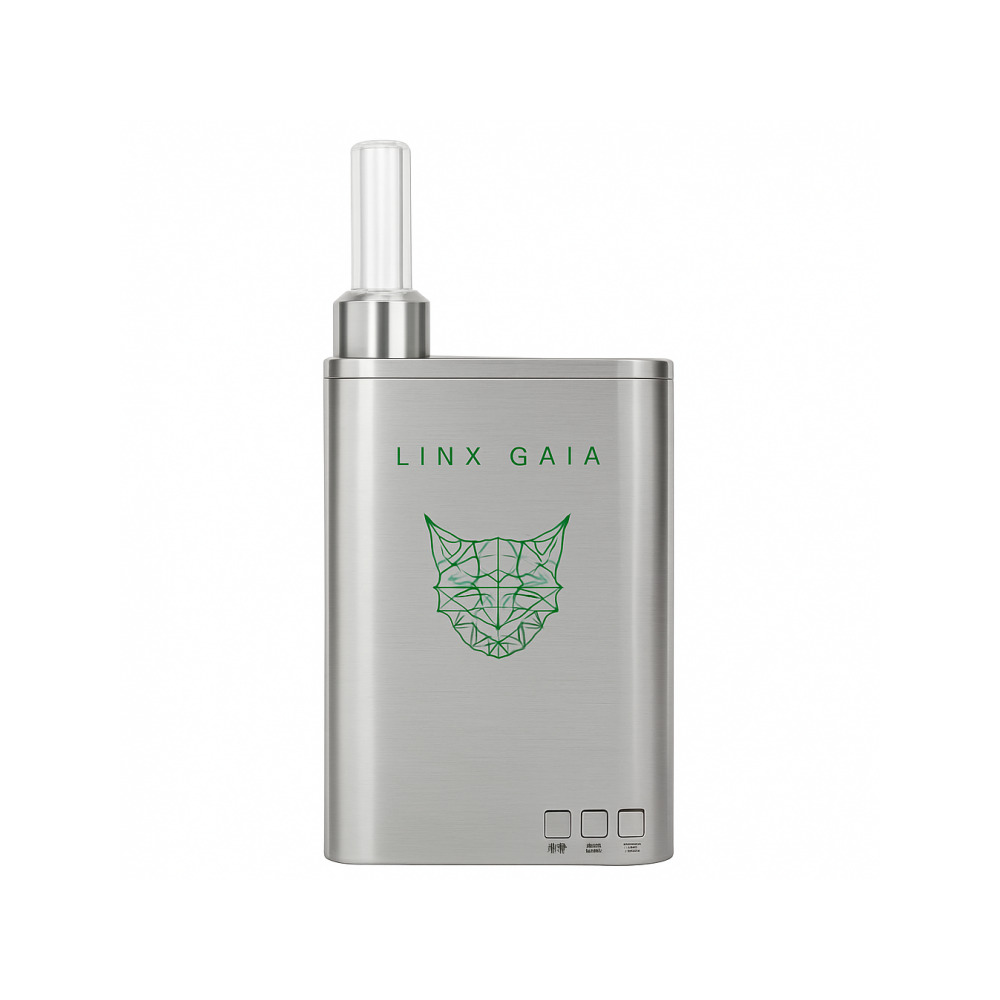 Linx Gaia glass mouthpiece and magnetic cap detail