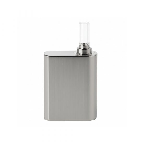 Linx Gaia stainless steel dry herb vaporizer front view