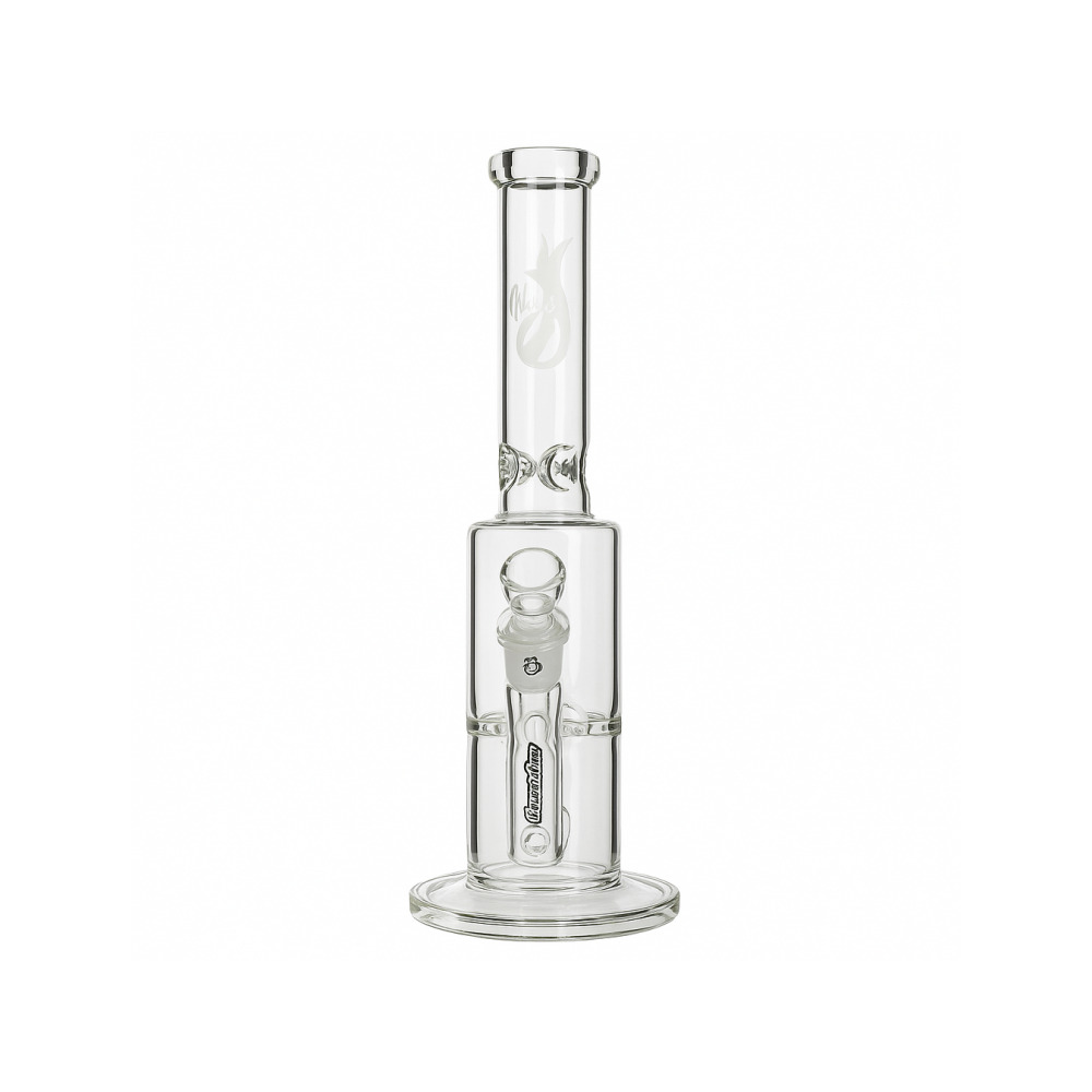 12cm base of the Weed Star MC Hammer WS-Line glass bong showing stability and thickness