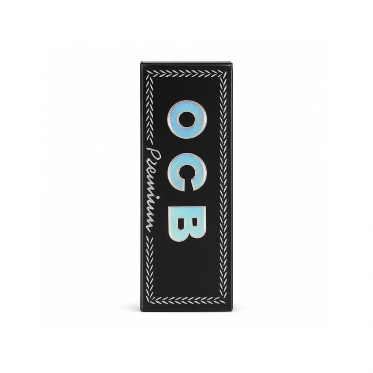 OCB Premium Regular Rolling Papers pack of 10 booklets, 50 papers each, made in France