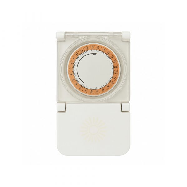 PowerPlant heavy duty grow light timer analogue dial close-up