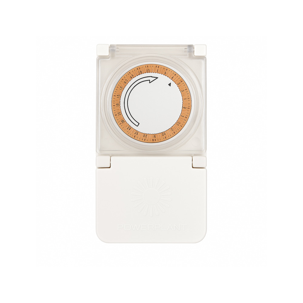 PowerPlant Heavy Duty Timer packaging and product contents