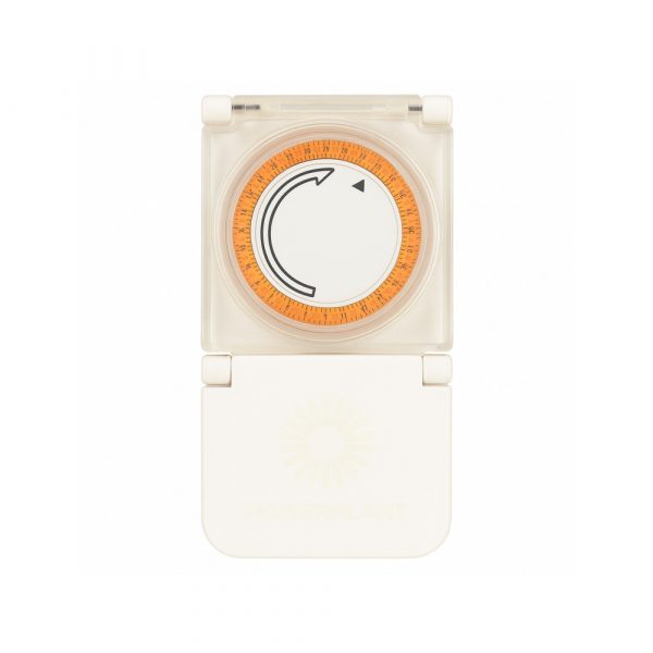 PowerPlant Heavy Duty Timer with UK Plug front view