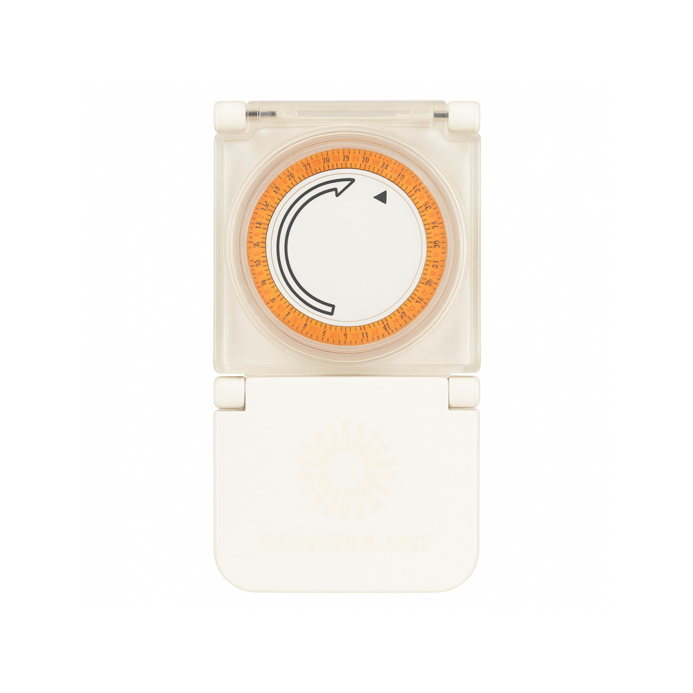 PowerPlant Heavy Duty Timer with UK Plug front view