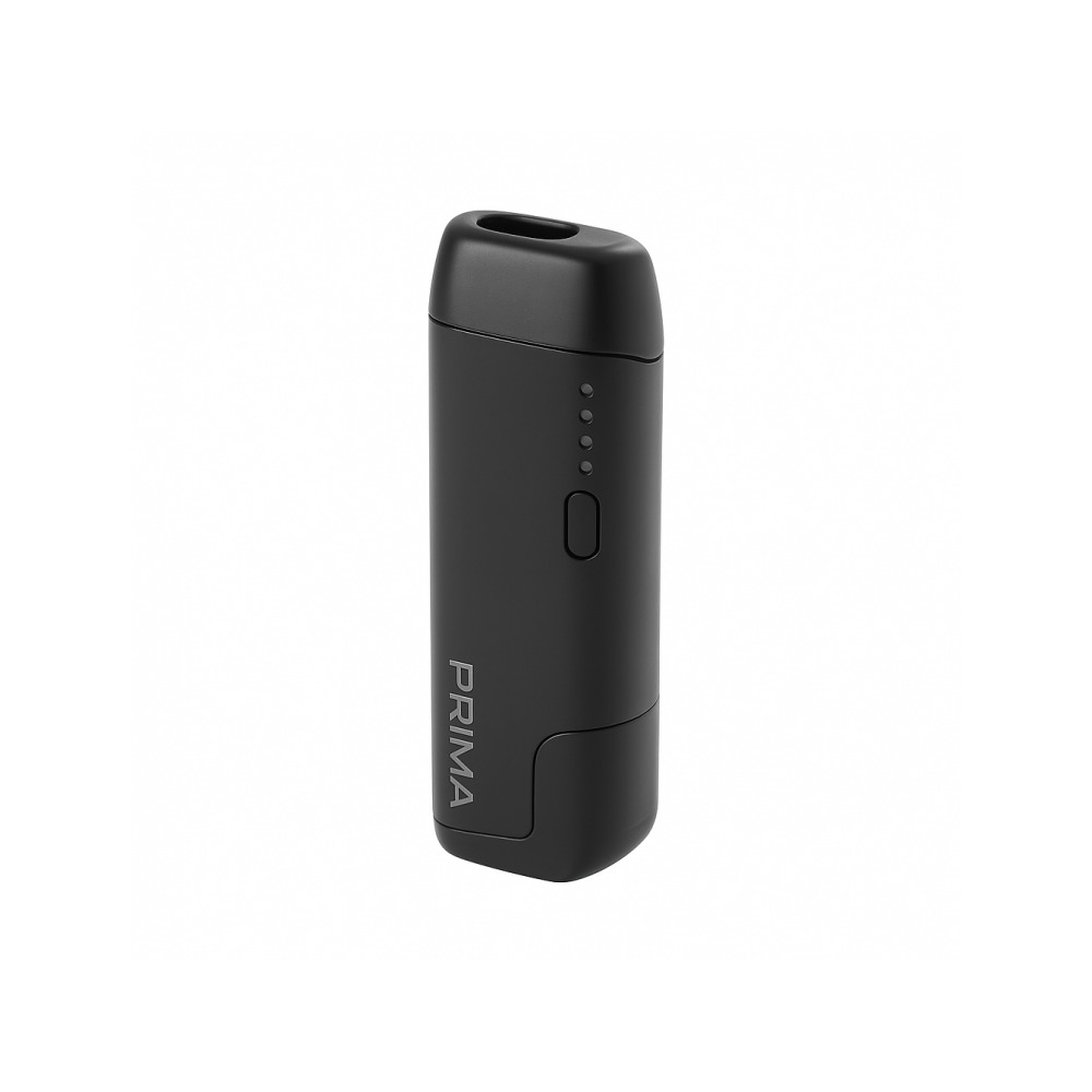 Prima portable vape with stainless steel vapour channel removed for cleaning