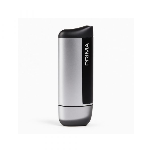 Prima Vaporizer Vapir portable dry herb vape in brushed aluminium finish
