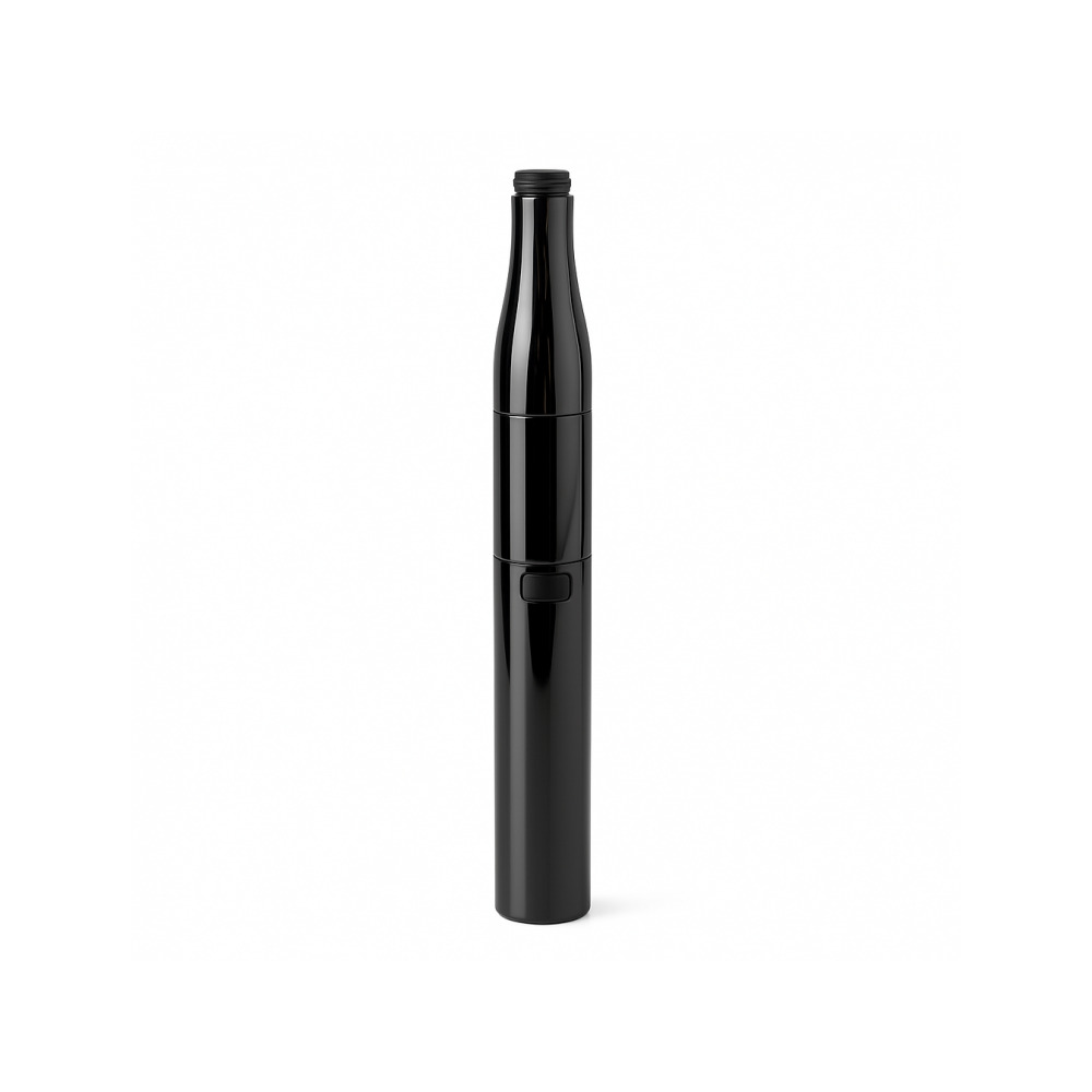 Close-up of the Puffco Plus V2 all-ceramic coil-free chamber and Dart loading tool