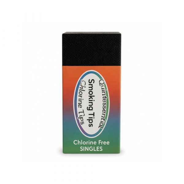 Close-up of Quintessential natural chlorine free rolling tips from booklet