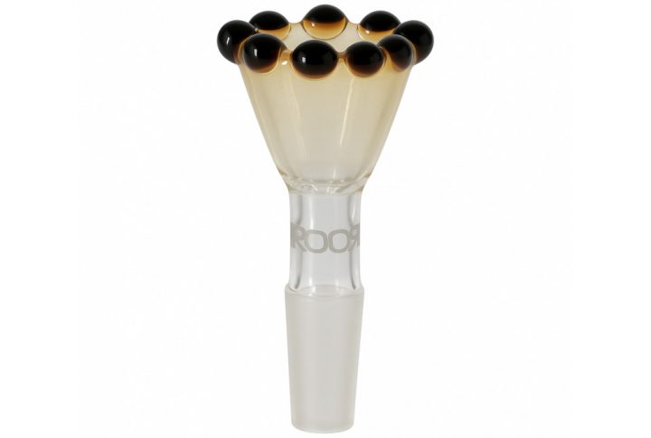 ROOR Crown Bowl 14.5mm in vibrant random colours on a white background