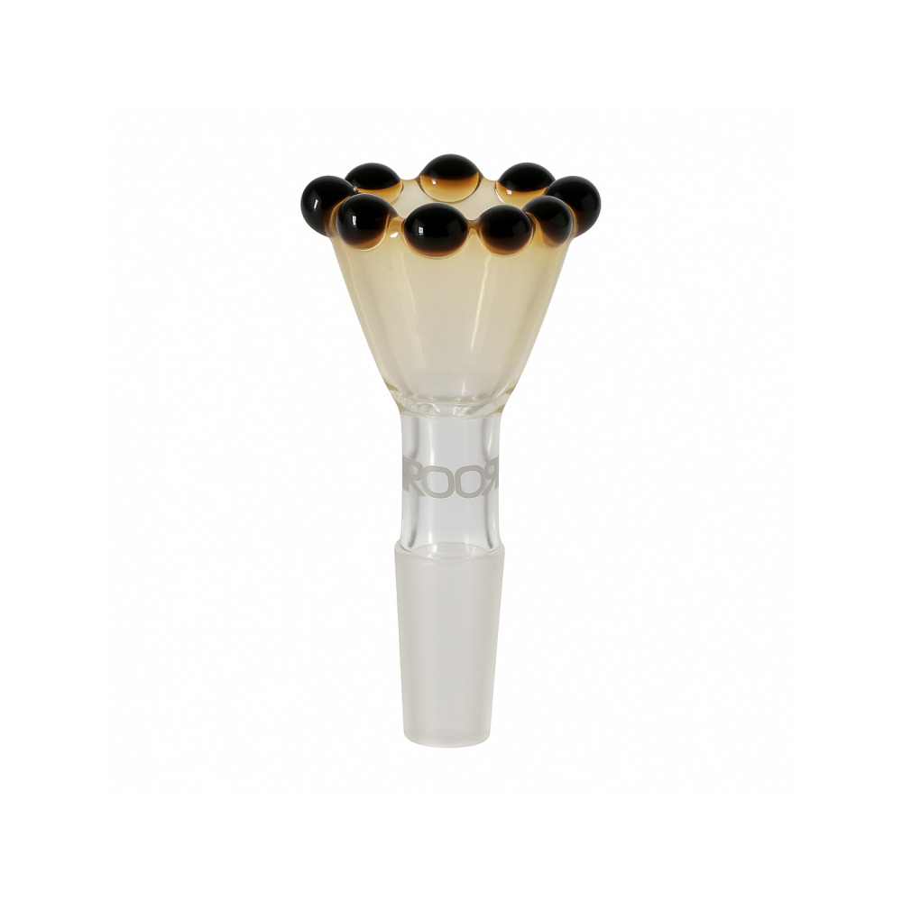 ROOR Crown Bowl 14.5mm in vibrant random colours on a white background