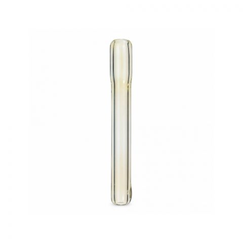 Ryot silver fumed straight one hitter pipe showing colour-changing glass finish