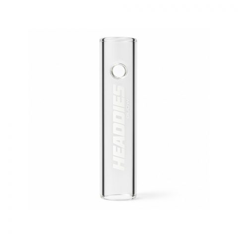 Steamroller pipe by Headdies showing end-carb tube design for dry herb smoking