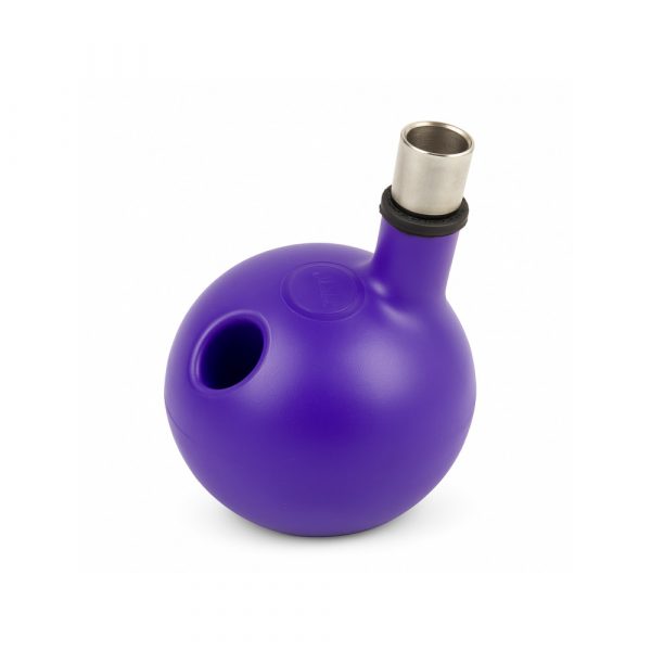 The Bukket portable gravity bong in full view showing its flexible billow design