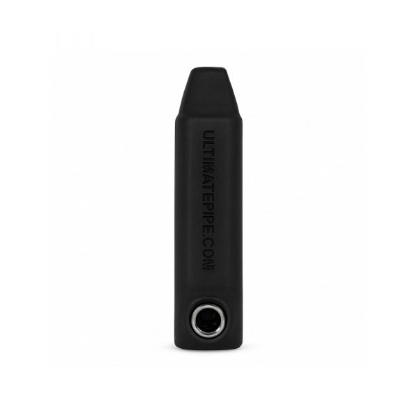The Ultimate Pipe with medical-grade silicone sleeve and crystal quartz tube for herbs and concentrates