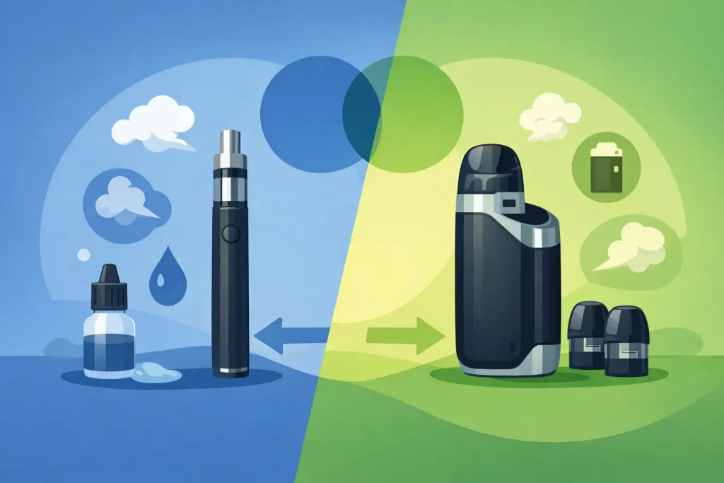 Vape Pen vs Pod Kit - Which Vape Suits You?