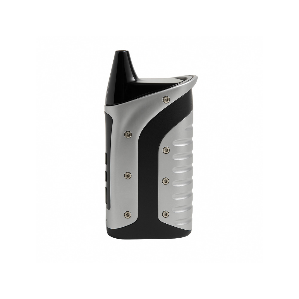 Velax X6 vaporizer with included cleaning brush packing tool and charging cable