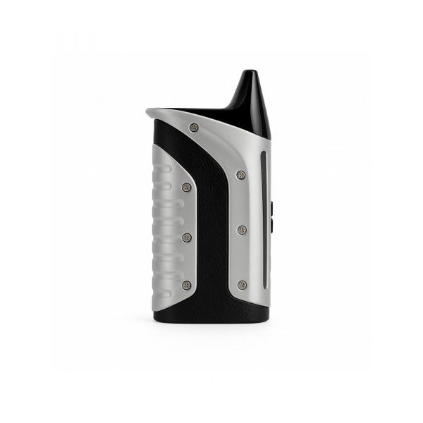 Velax X6 dry herb vaporizer silver compact design front view