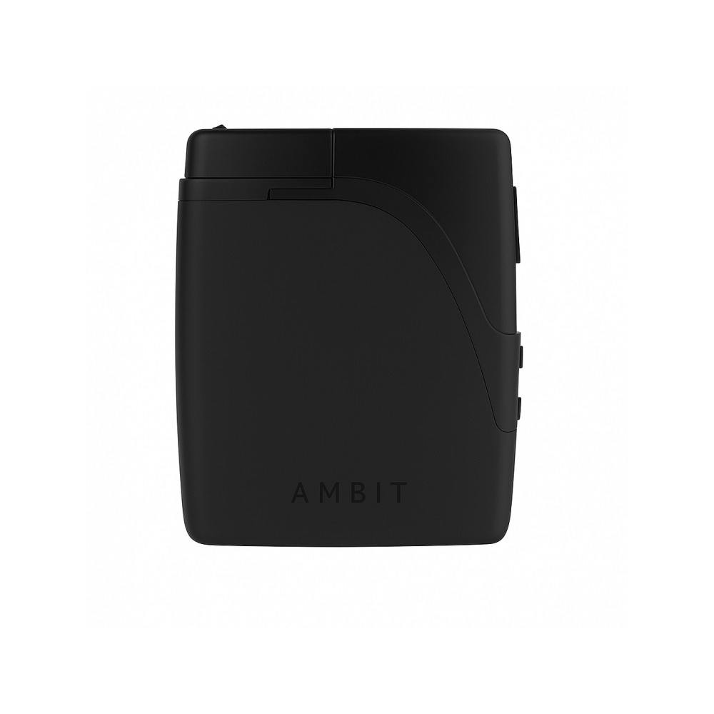 Vivant Ambit dry herb vaporizer on a flat surface showing compact footprint