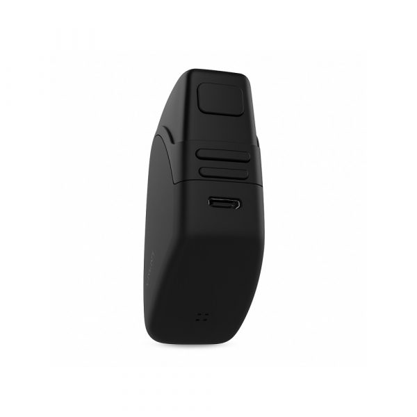 Vivant Ambit vaporizer with magnetic mouthpiece flipped open ready to use