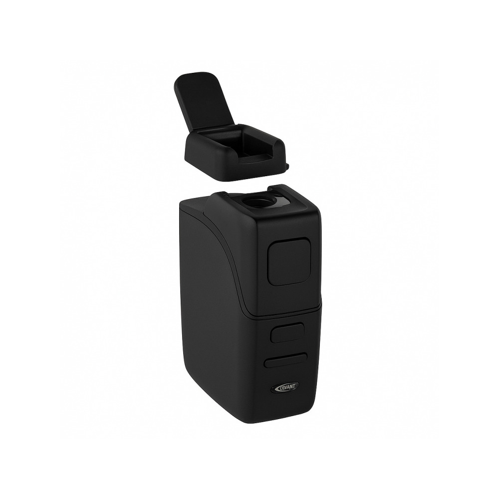 Vivant Ambit vaporizer temperature control display showing range 100 to 230 degrees Celsius