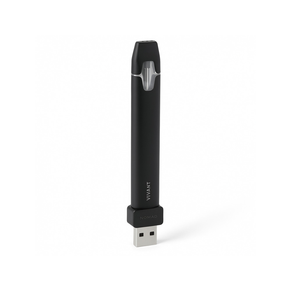 Vivant Nomad vape pen mouthpiece detail shot