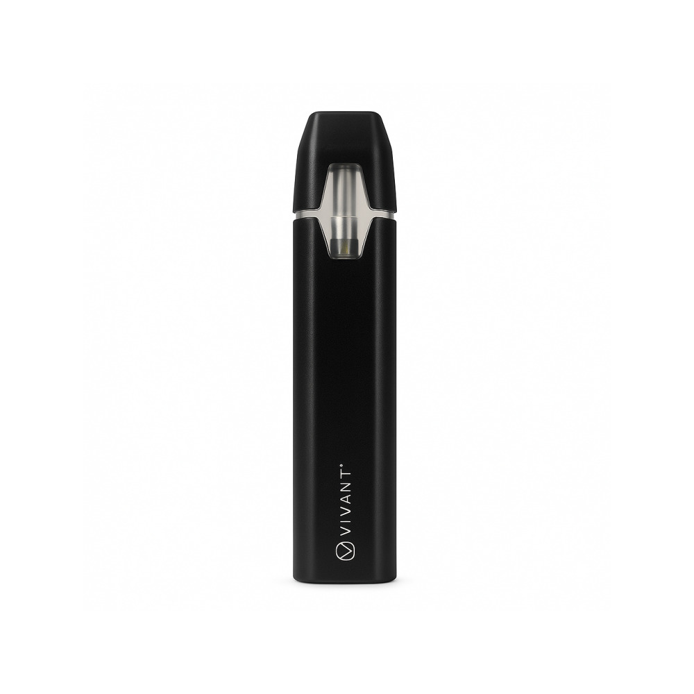 Vivant Nomad vape pen express kit black on white background