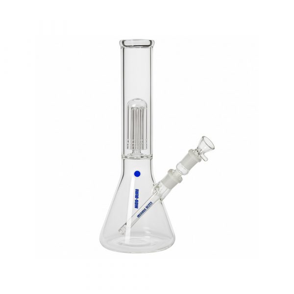 Weed Star percolator bong 5-arm double tree perc chamber close-up