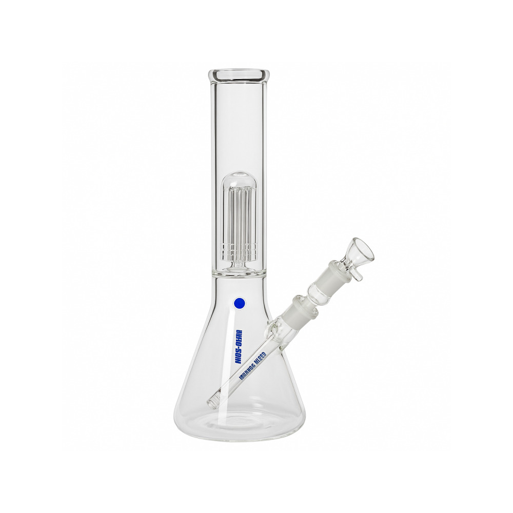 Weed Star percolator bong 5-arm double tree perc chamber close-up