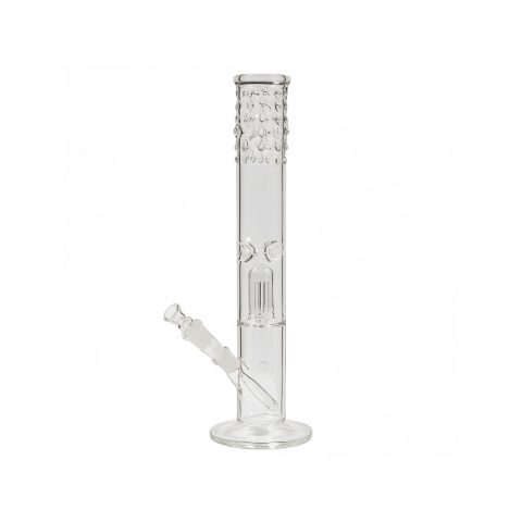 Weed Star Messia Illusion Ice 5mm glass bong full view 60cm
