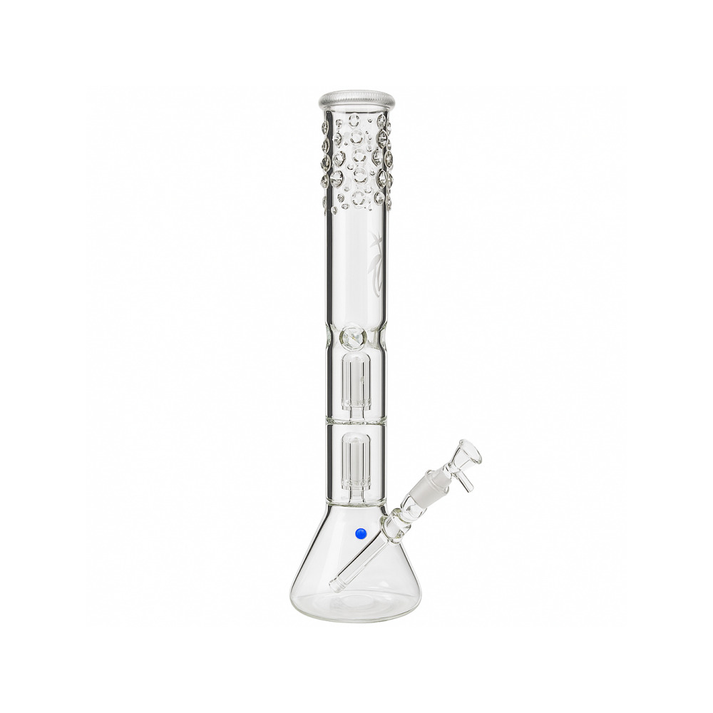Weed Star Messia Illusion Ice bong base 50mm diameter borosilicate glass