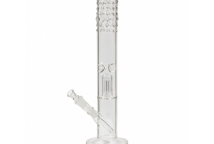 Weed Star Messia Illusion Ice 5mm glass bong full view 60cm