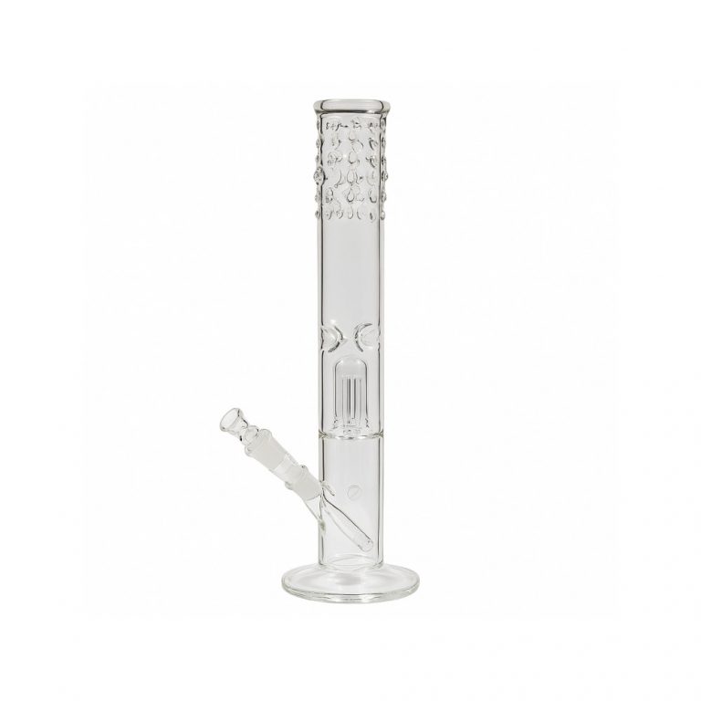 Weed Star Messia Illusion Ice 5mm glass bong full view 60cm