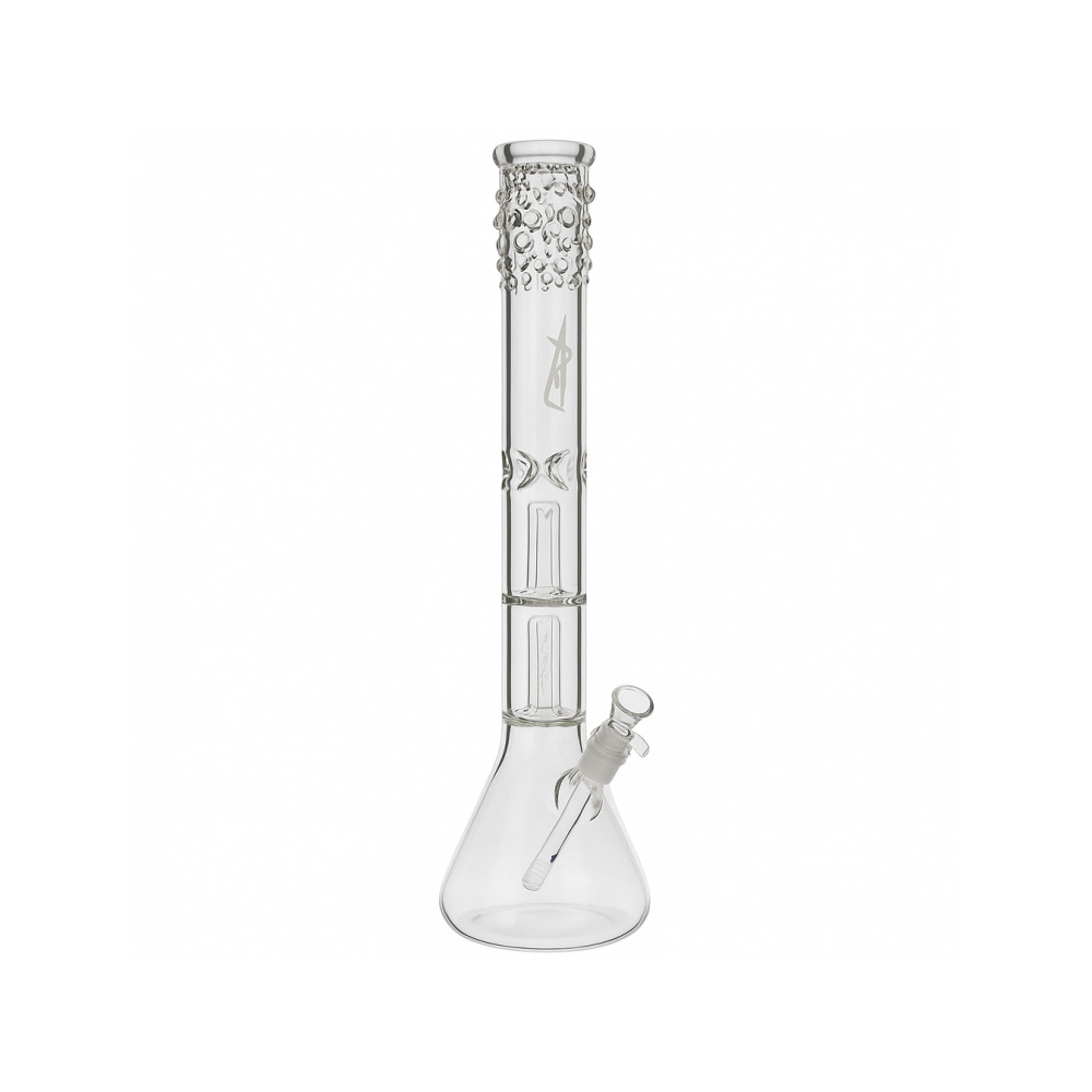 5mm thick glass wall detail on Weed Star Messia Illusion Ice bong