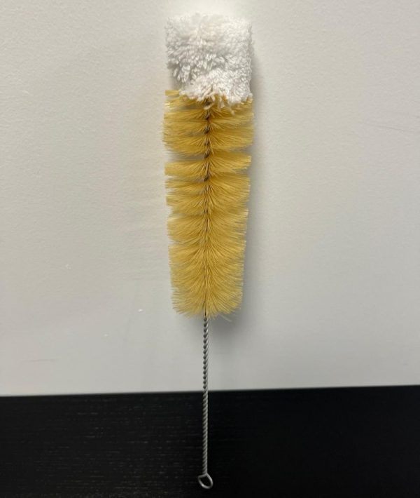 BENDABLE BONG OR BOTTLE CLEANING BRUSH 36cm x 5cm Cotton Tip