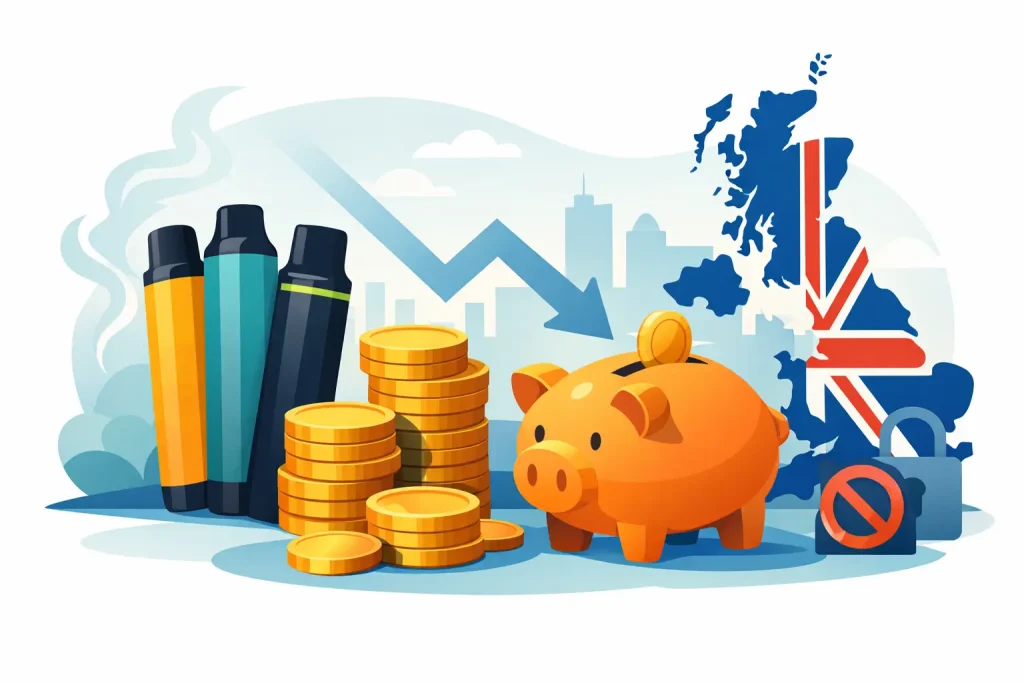 Disposable Vape Savings After the UK Ban