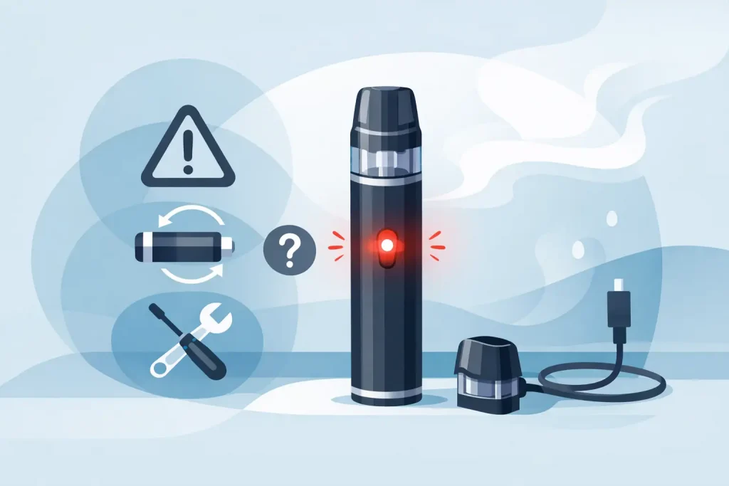 Why Is Your Vape Blinking? Common Fixes