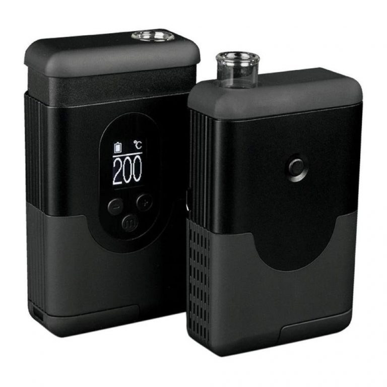 Arizer ArGo Vaporizer portable dry herb vape with retractable glass aroma tube