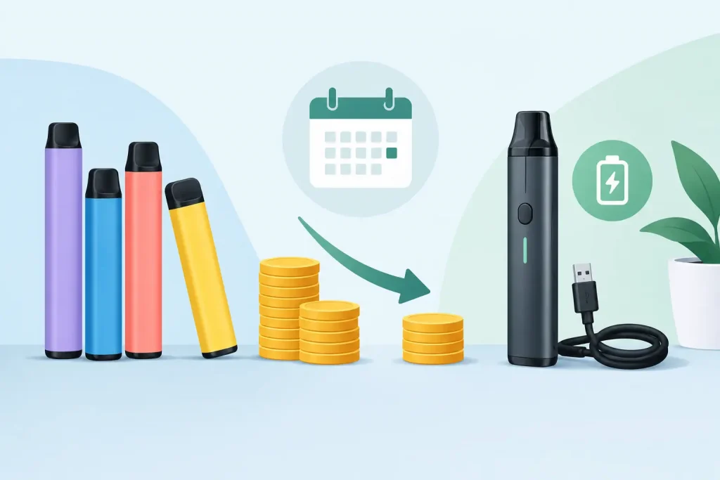 Are Rechargeable Vapes Cheaper Over Time?