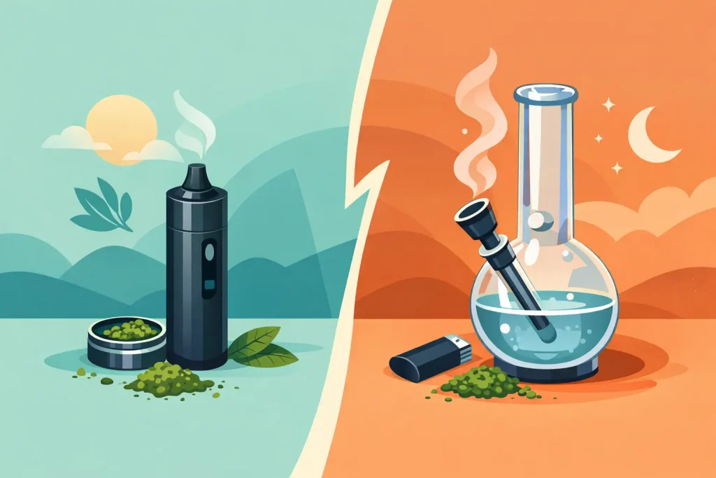 Dry Herb Vaporiser vs Bong: Which Suits You?