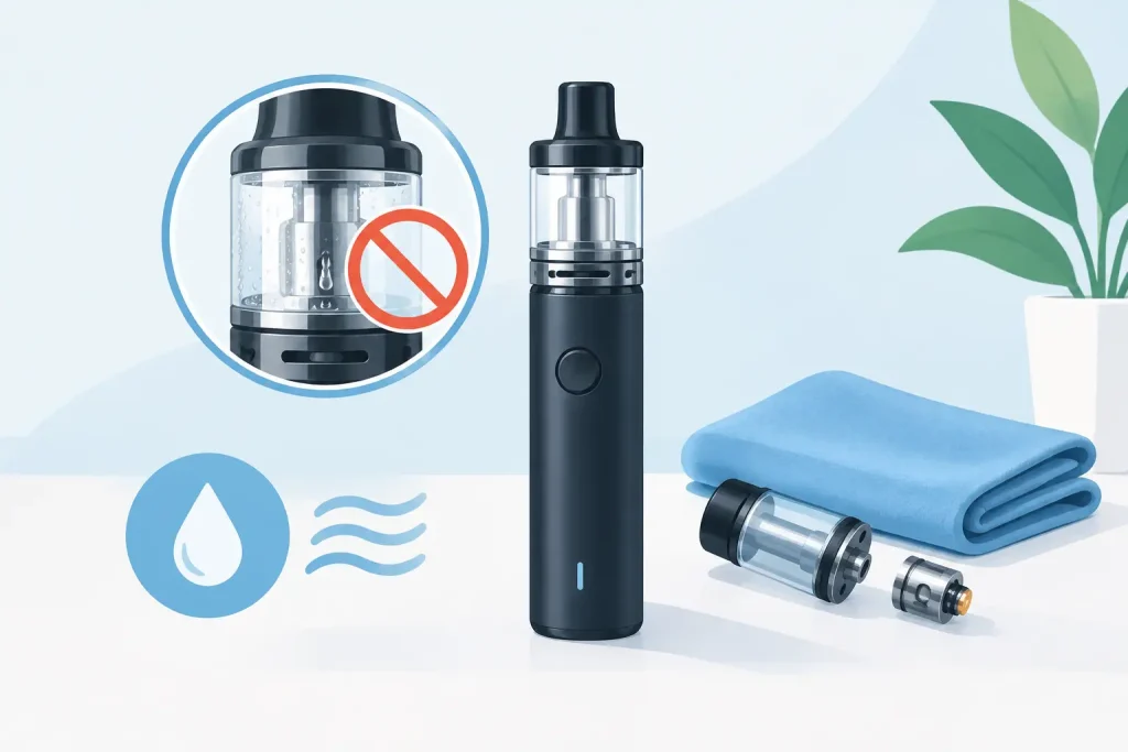 How to Prevent Vape Condensation Buildup