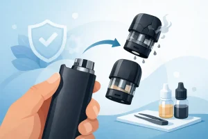 How to Replace a Damaged Vape Pod Safely
