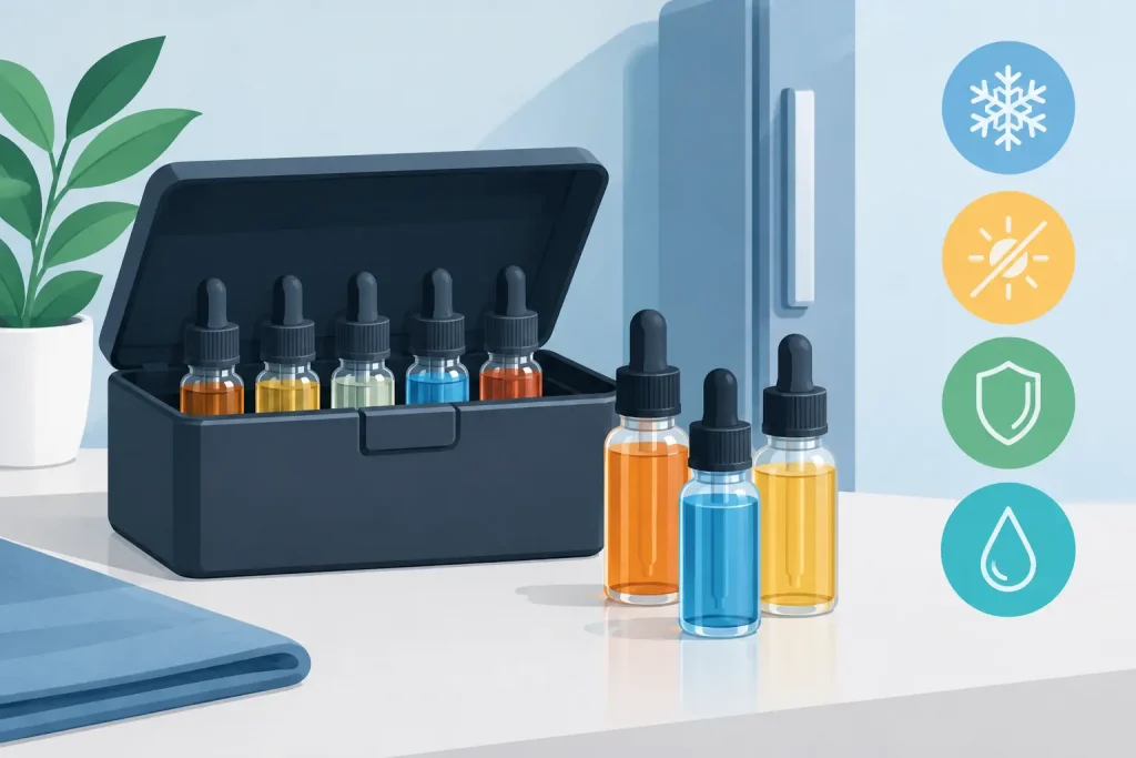 How to Store E Liquid for Freshness and Safety