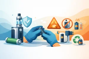 Vape Battery Safety: 9 Habits That Prevent Trouble