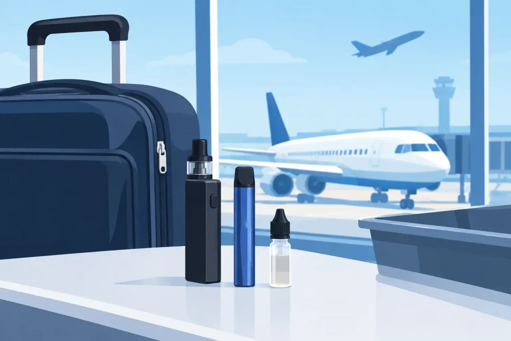 Vapes in Hand Luggage Rules for UK Flights