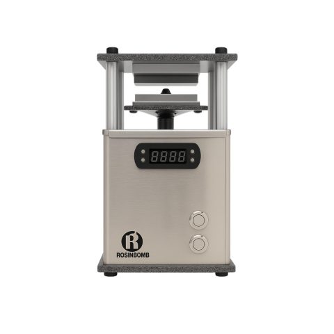Rosinbomb Rocket Press EU Plug – compact rosin press with digital temperature display