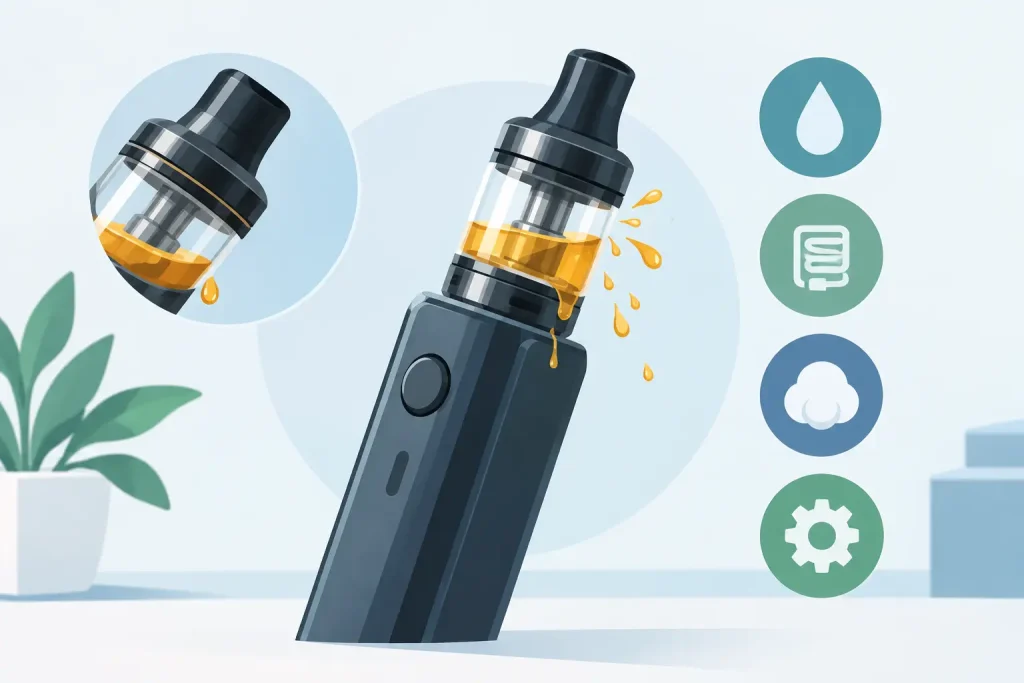 Why Does Vape Spit? Causes and Quick Fixes